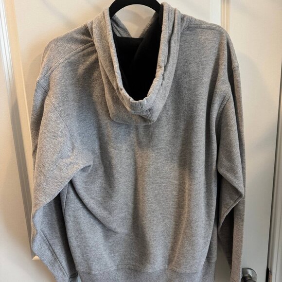 Champion Hoodie Mens Medium Gray Long Sleeve Drawstring Pullover Kangaroo Pocket - Picture 10 of 10